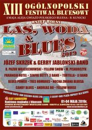 XIII Ogólnopolski Festiwal Bluesowy Las, Woda & Blues
