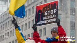 Przedłużają się prace nad sankcjami UE wobec Rosji, fot. Anatoliy Cherkasov/NurPhoto via Getty Images