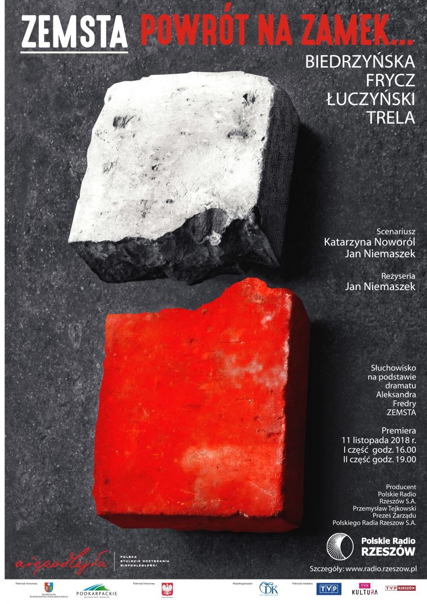 Słuchowisko na podstawie komedii A. Fredry „Zemsta – powrót na Zamek…”