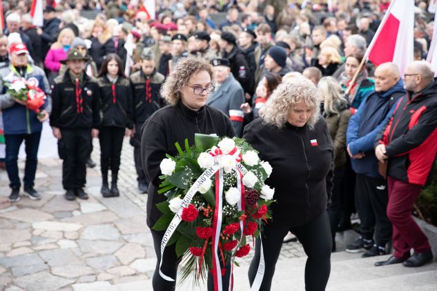 Obchody Święta Niepodległości Polski na Cmentarzu Na Rossie