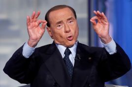 Sivio Berlusconi znów zmierza po władzę. Fot.Reuters/Remo Casilli