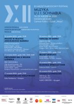 XII Międzynarodowy Festiwal „Muzyka u Józefa Ignacego Schnabla”
