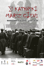 XI Katyński Marsz Cieni, Warszawa 8.04.