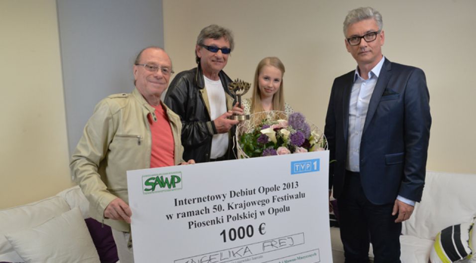 Wykonanie Andżeliki Frej najbardziej spodobało się Jury (fot. Jan Bogacz/TVP)
