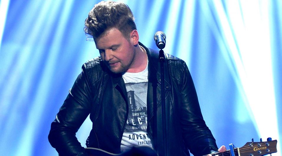 ...oraz uczestnik pierwszej edycji „The Voice of Poland” Przemysław Stolarski (fot. N. Młudzik/TVP)