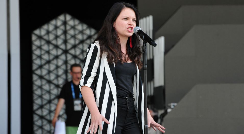 Karolina Micor z pełną ekspresji piosenką „Ataki” (fot. TVP)