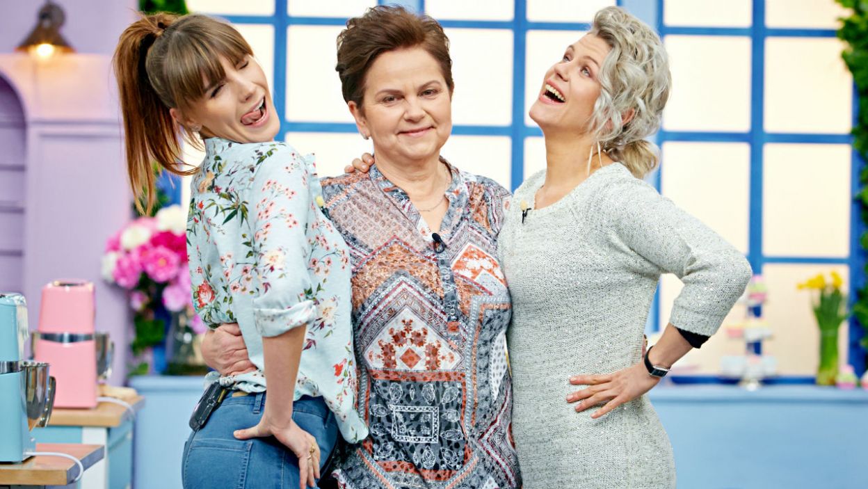 Rywalki? Nie w kuchni „Bake Off – Ale ciacho!” Tu dobry humor nikogo nie opuszczał (fot. TVP)