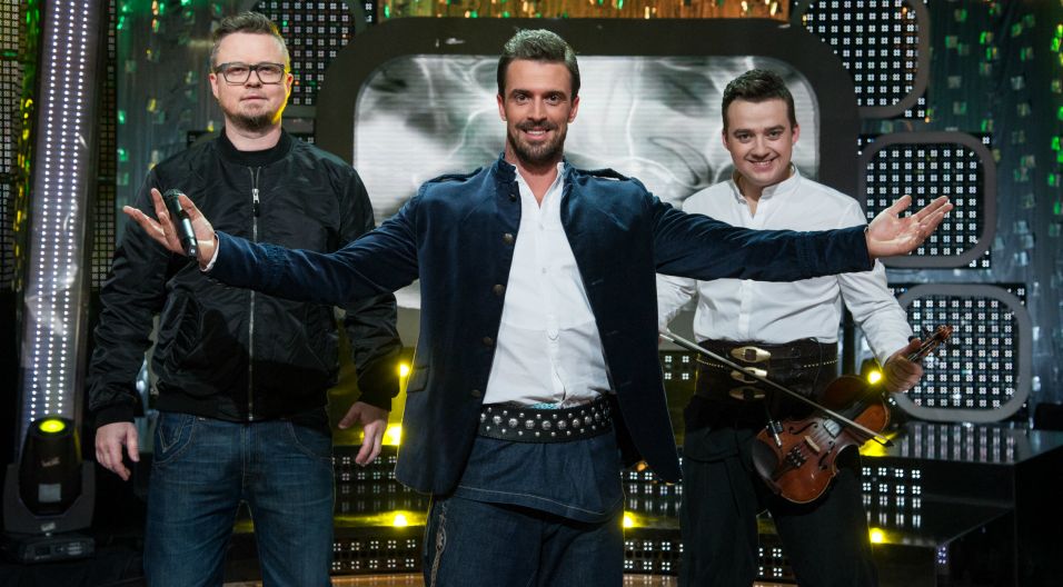 Zespół Future Folk, to połączenie góralskich tradycji z nowoczesnością. W tym klimacie jest również ich konkursowa propozycja „Krakowiacy i Górale” (fot.TVP)