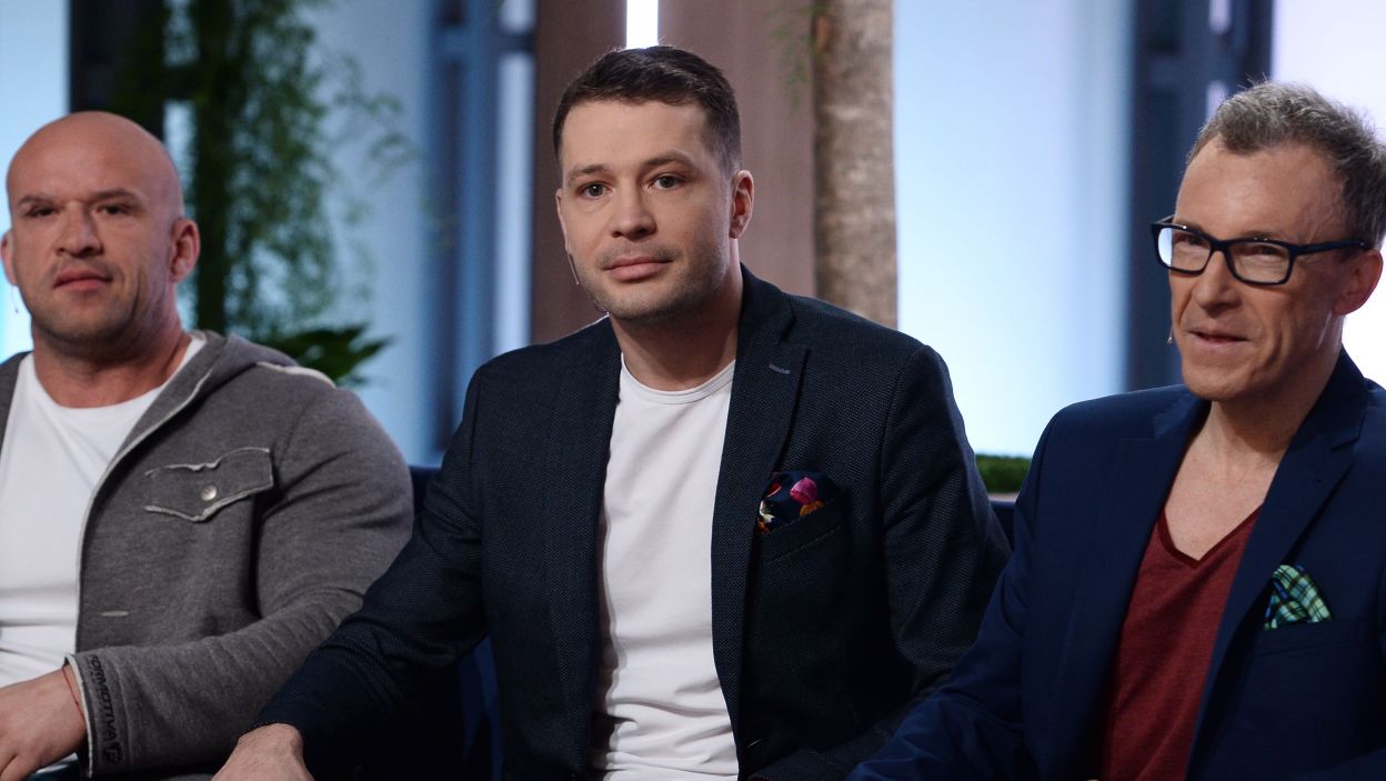 Andrzej Młynarczyk, Tomasz Oświęcimski i Jerzy Petersburski J. (fot. Jan Bogacz/ TVP)