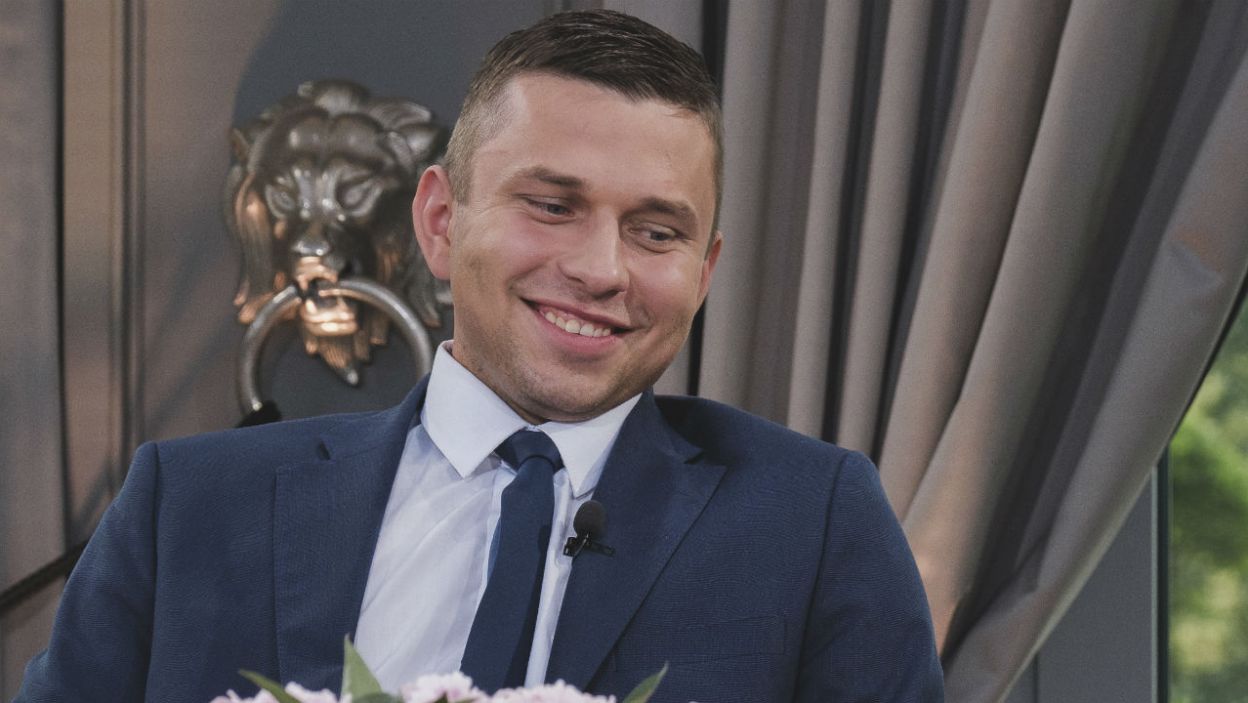 – Trochę tak jakbym odleciał – wyznał zachwycony kandydatkami Krzysztof (fot. TVP)