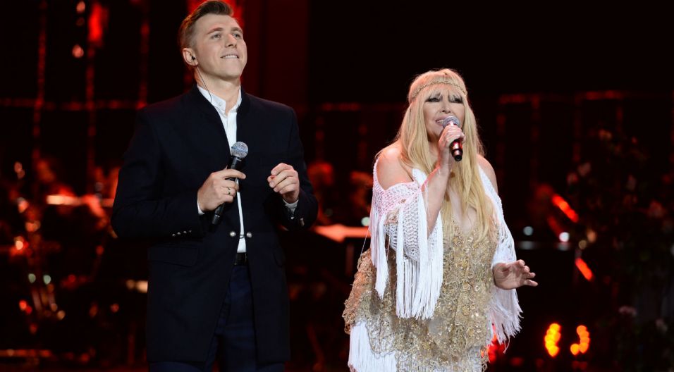Andrzej Lampert stworzył zgrany duet z Marylą Rodowicz (fot. TVP)