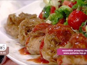 Klopsiki z sosem miodowo-pomidorowym