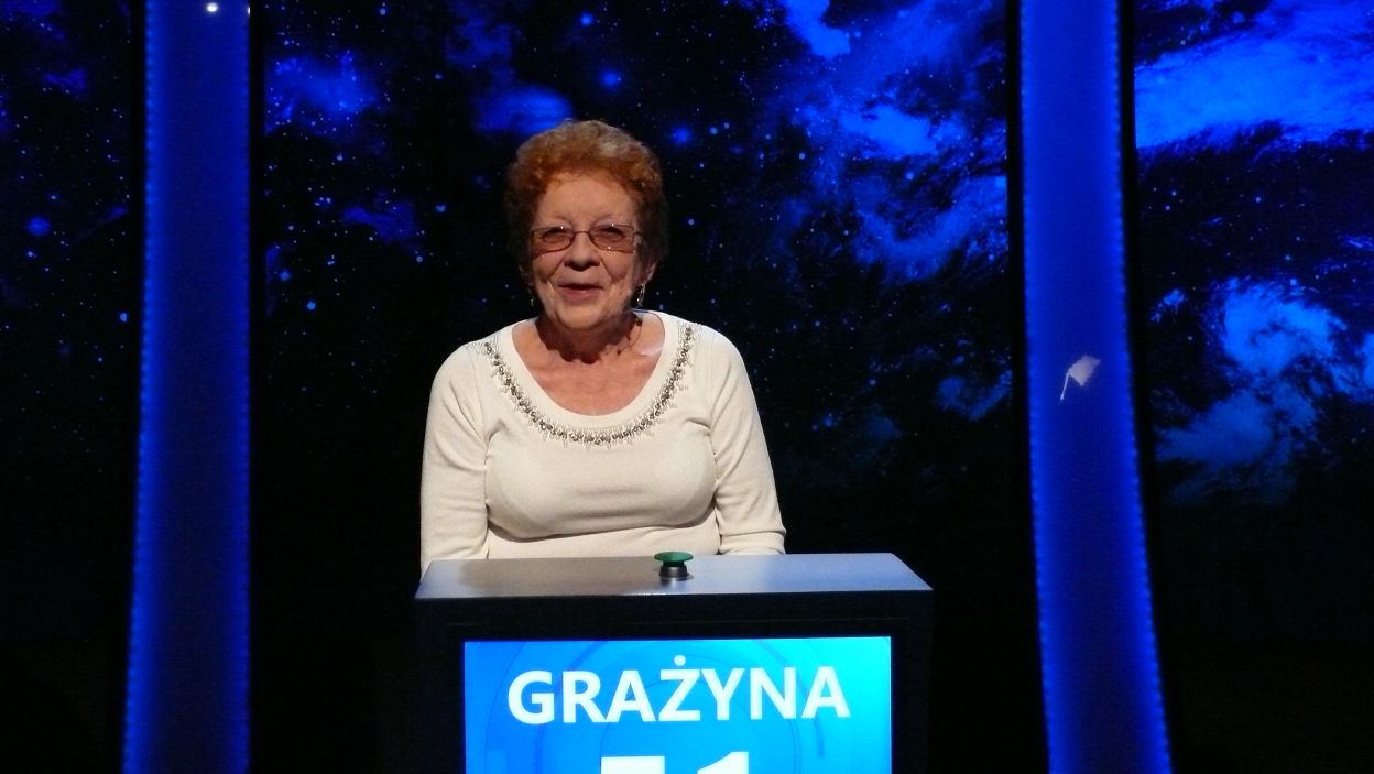 Grażyna Gosek - zwycieżczyni 7 odcinka 105 edycji