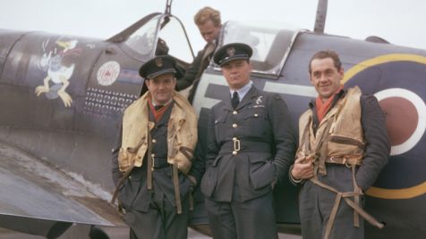 Na Wyspach wspominaja polskich lotników z Dywizjonu 303 (fot. Fox Photos/Hulton Archive/Getty Images)