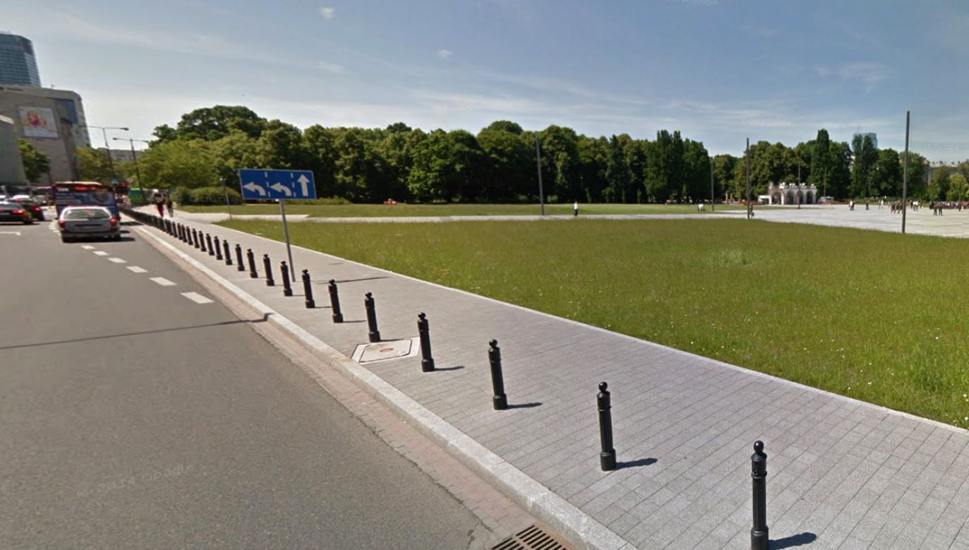 Zwycięski projekt ma kształt trójkąta przypominającego statecznik samolotu (fot. google.pl/maps)