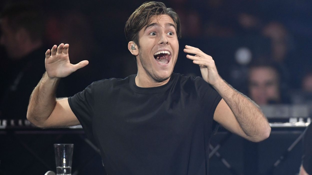 Szwecja: Benjamin Ingrosso to piosenkarz z włoskimi korzeniami. Jego eurowizyjna piosenka nosi tytuł „Dance You Off” (fot. PAP)