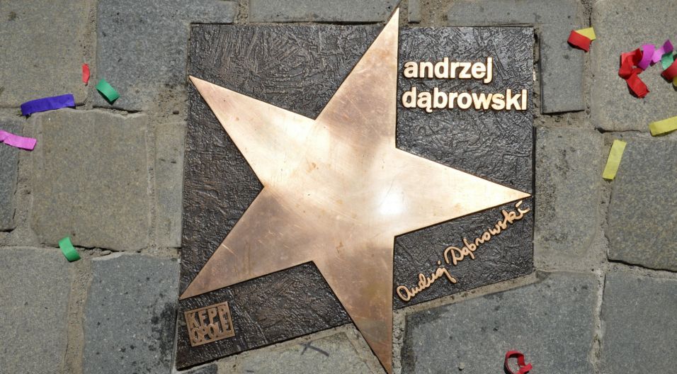Gwiazda Andrzeja Dąbrowskiego w pełnej krasie (fot. TVP)