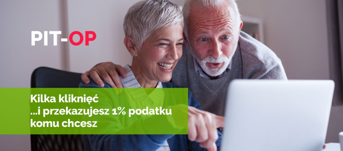 Jesteś emerytem lub rencistą. Chcesz przekazać 1% podatku dla OPP. Wyślij PIT-OP!