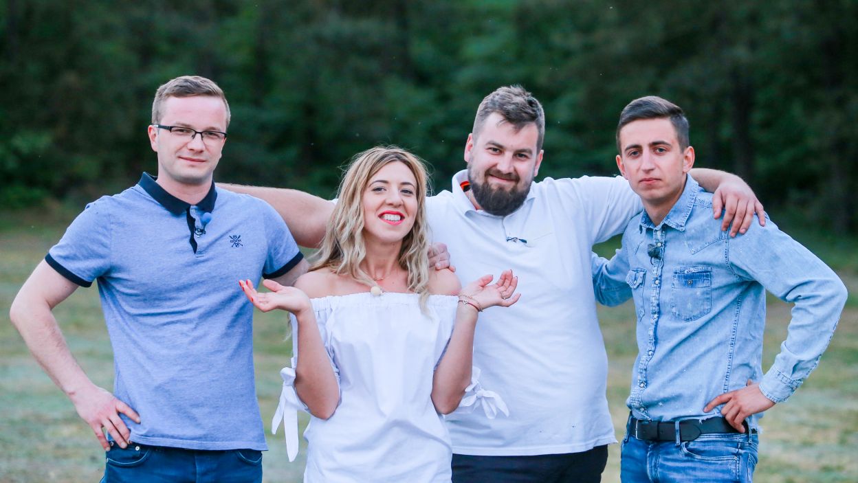Gosia pragnie poznać bliżej Pawła, Dawida i... Pawła! (fot. TVP)