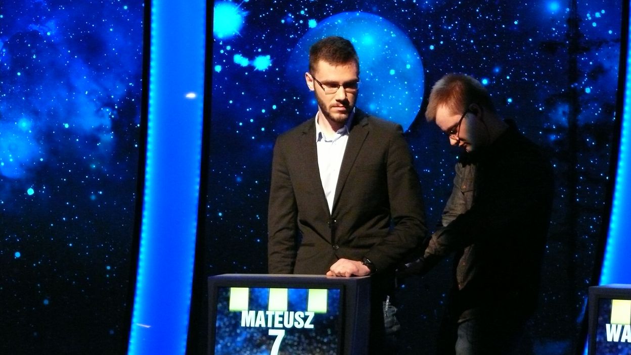Pan Mateusz przygotowuje się do nagrania 11 odcinka 99 edycji