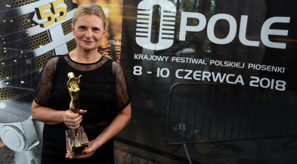 Grażyna Auguścik została z kolei Artystą bez granic (fot. TVP)