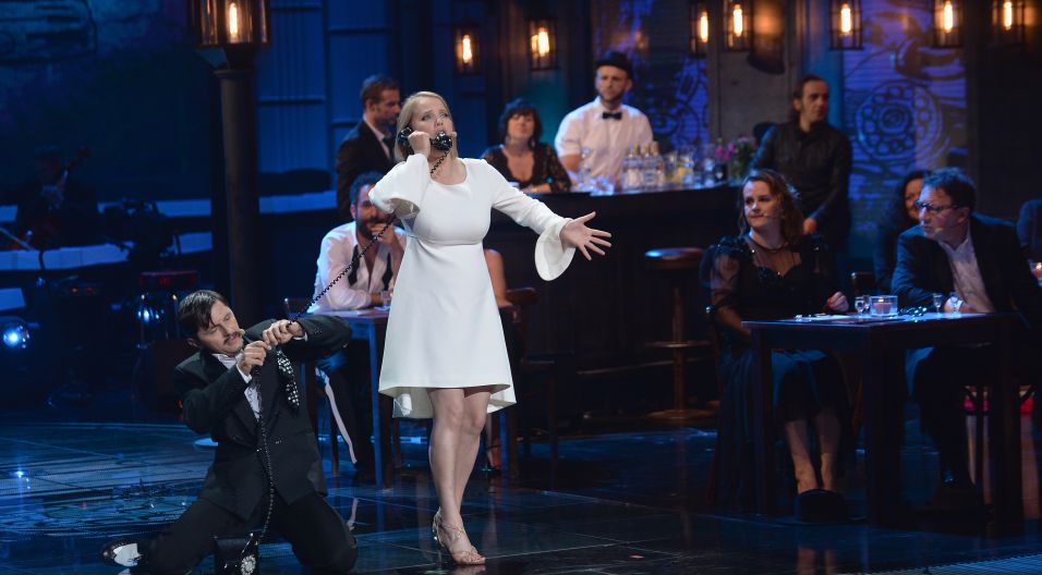 Nieprzytomnie zakochana w Dzidku Joanna Kulig prosiła tylko o jedno – „Utwierdź mnie” (fot. J. Bogacz/TVP)