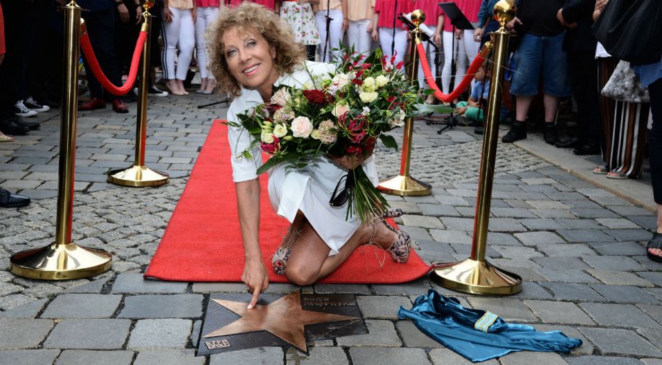 Swoją gwiazdę w Opolu ma już też Alicja Majewska (fot. TVP)
