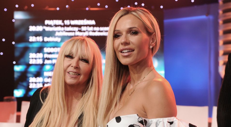 Dorota Rabczewska nie ukrywa, że Maryla Rodowicz jest jej bardzo dobrą koleżanką ze sceny (fot. Natasza Młudzik/TVP)