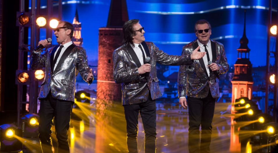 Grupa Vox rozkołysała publiczność piosenką „Bananowy song” (fot. TVP)
