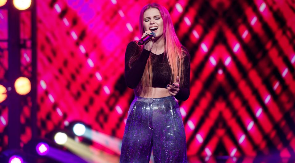 Kolejna zwyciężczyni „The Voice of Poland” – Marta Gałuszewska, na Opolskiej scenie wystąpi z kompozycją „Nie mów mi nie” (fot.TVP)