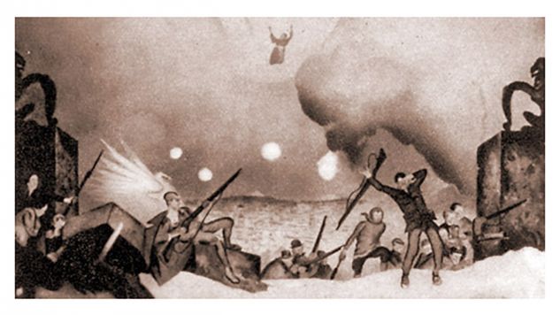 Funkcjonariusze ustalili, że obraz może znajdować się w innym lokalu należącym do tego samego mężczyzny (fot. Materiały prasowe)