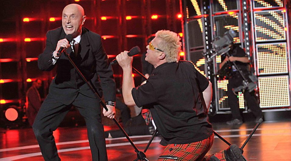 Irek Dudek i Big Cyc zakończyli koncert hitem sprzed lat (fot. I. Sobieszczuk/TVP)