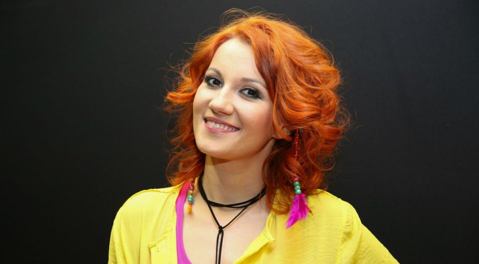 Katarzyna Stasiak, czyli Stashka, jest już doświadczoną piosenkarką (fot. Natasza Młudzik/TVP)