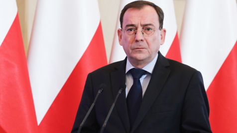 Minister koordynator służb specjalnych Mariusz Kamiński (fot. PAP/Tomasz Gzell)
