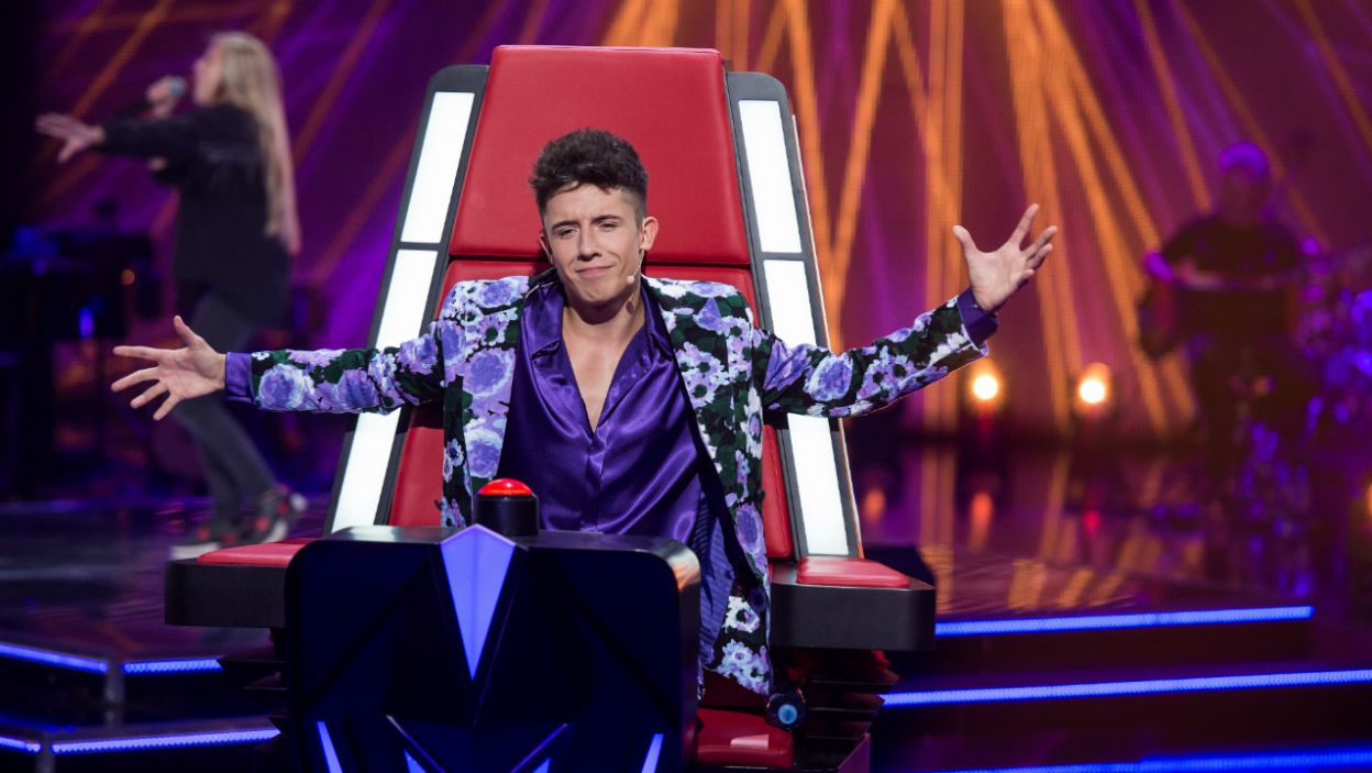 Dawid Kwiatkowski poczuł flow, ale czy odwrócił swój fotel? (fot. J. Bogacz/TVP)