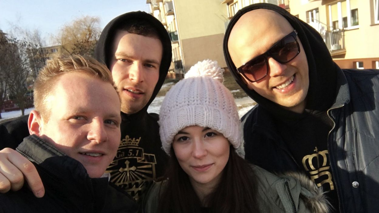 Selfie z planu, fot. tvp