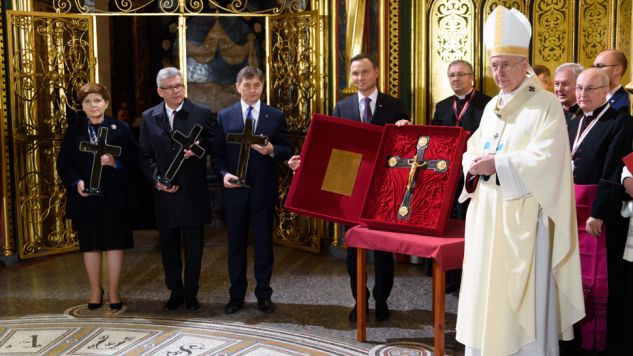 1050 rocznica Chrztu Polski i jego waga w ocenie historyka prof. Samsonowicza (fot. PAP/Jakub Kaczmarczyk)