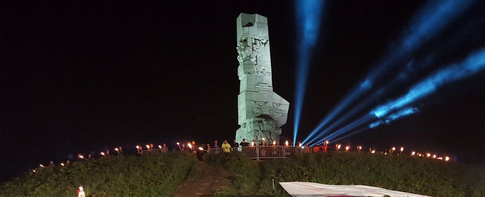 Uroczystości na Westerplatte (fot. KPRM)