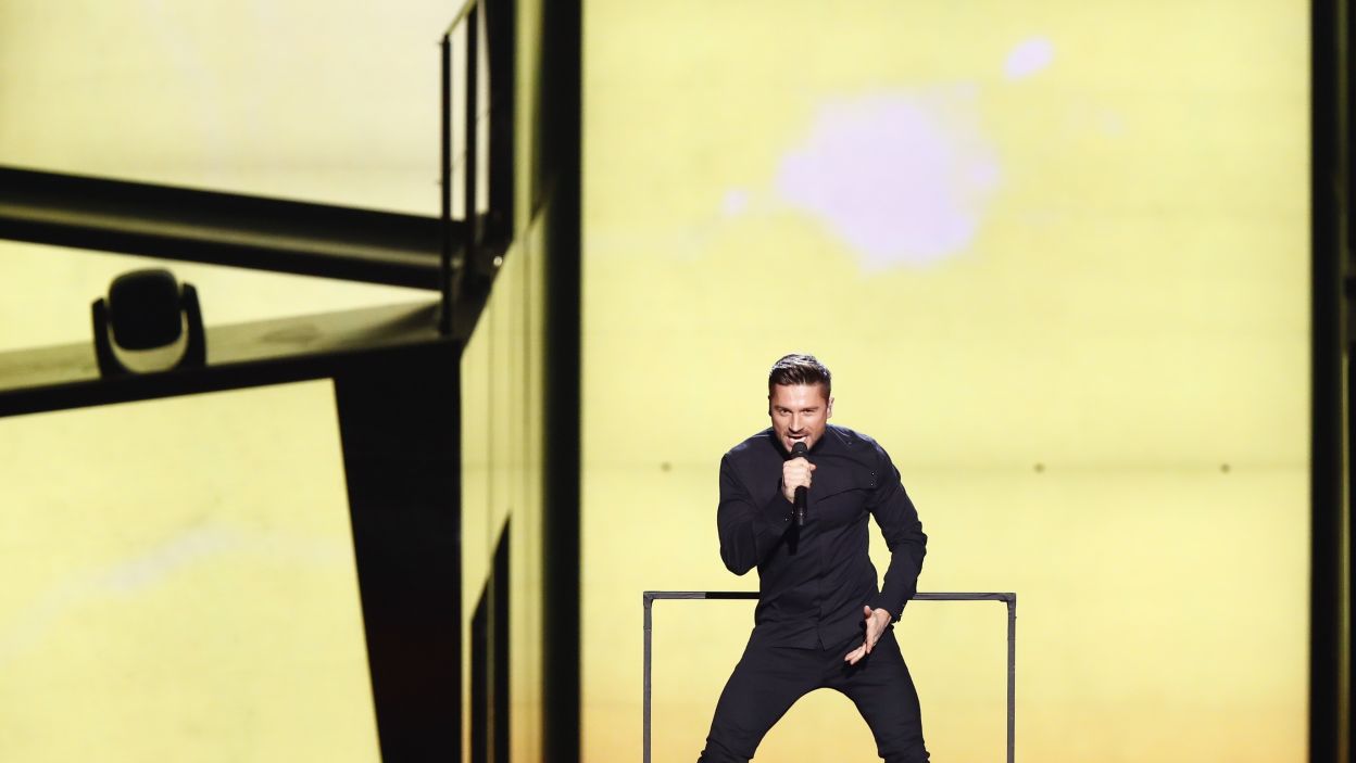 Rosyjski orzeł Sergey Lazarev prawie doleciał na sam szczyt. Zajął 3. miejsce w konkursie (fot. Andres Putting)