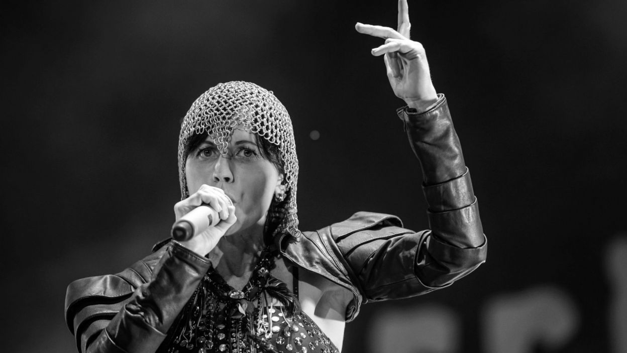 Dolores O'Riordan, wokalistka grupy The Crenberries, zmarła w styczniu br. (fot. PAP/Wojciech Pacewicz)
