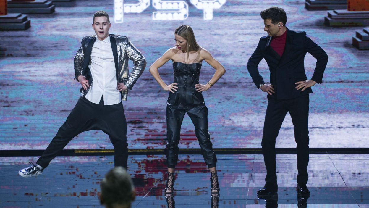 Tańca w stylu Gangnam Style Adam mógł po swoim występie niemal nauczać (fot. N. Młudzik/TVP)