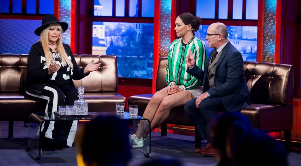 Festiwal w Opolu dał początek wielu cennym znajomościom. To tam rozpoczęła się długoletnia przyjaźń Maryli z Sewerynem Krajewskim (fot. TVP)