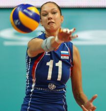 Jekatarina Gamova w akcji (fot. Getty Images)