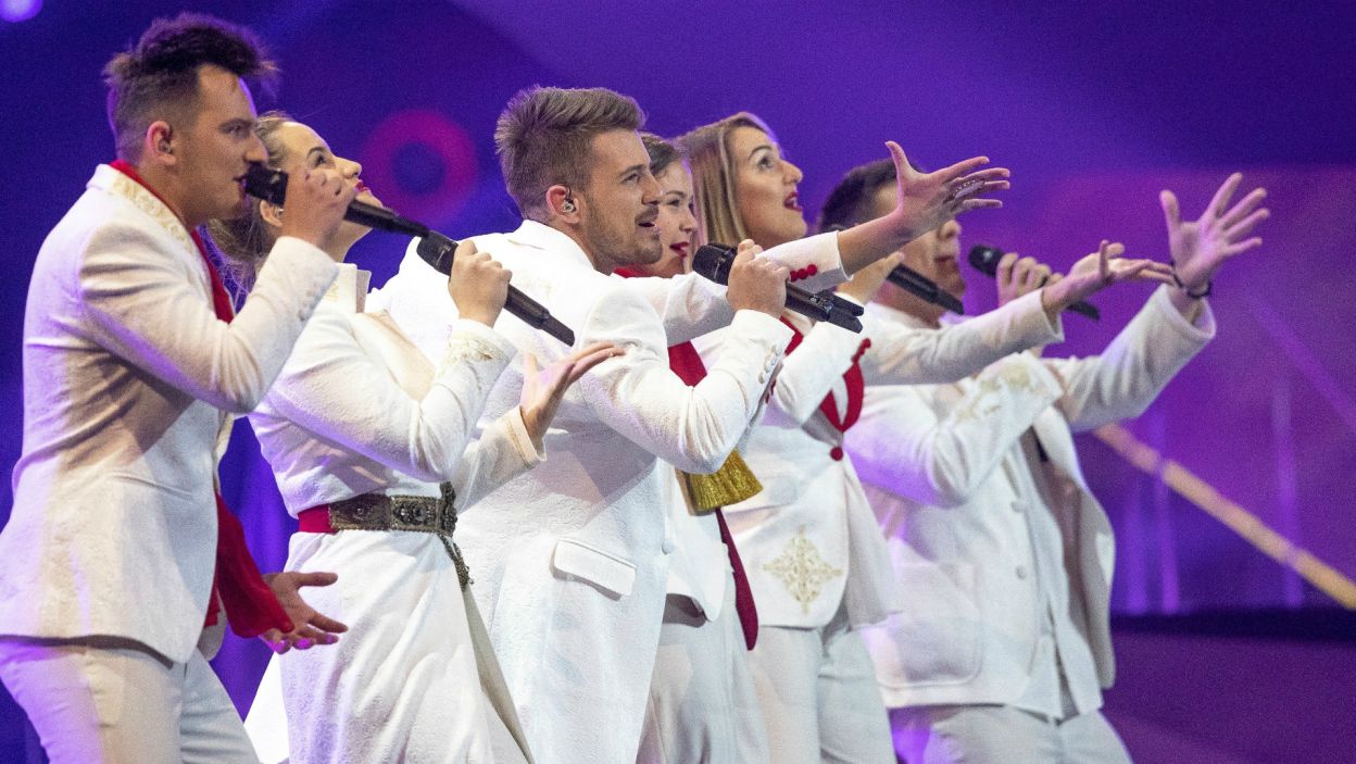Czarnogórcy wystartowali w konkursie z grupą wokalną D mol, jednak nie udało im się dostać do ścisłej czołówki (fot. Andres Putting/EBU)