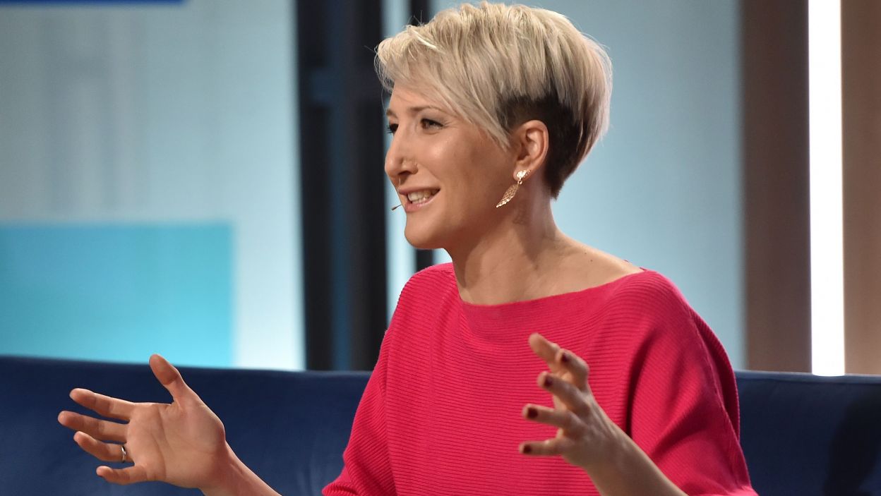 Magda Steczkowska opowiada o swoich planach na rok 2017. (fot. Ireneusz Sobieszczuk/ TVP)