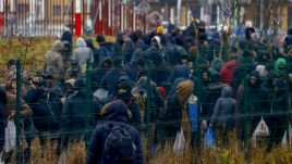 Since 2021, Poland has been faced with a migration crisis on its eastern frontier. Photo by Sefa Karacan/Anadolu Agency via Getty Images