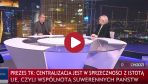 Prezes Trybunału Konstytucyjnego Julia Przyłębska w programie „O co chodzi” (fot. TVP Info)
