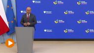 Briefing ministra ds. UE Szymona Szynkowskiego vel Sęk i Rzecznika Praw Dziecka Mikołaja Pawlaka 96 / 512 (fot. TVP)