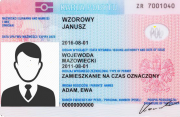 Образец польской “карты побыту”. Источник: poland2day.com