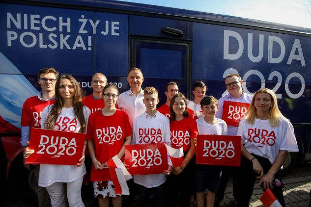 Andrzej Duda w Solcu Kujawskim (fot. Duda2020)